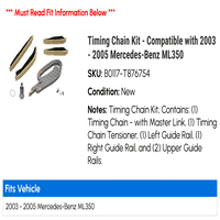 Timning Chain Kit - kompatibilan sa - Mercedes-Benz ML 2004