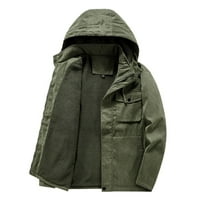 Olinvenn Clearsance New Fase Casual Loose Plush Top pamučna jakna s kapuljačom s dugim rukavima Zima