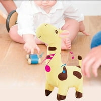 Giraffe igračka upravljana baterija, simulacijski displej hodanje pametnog za poklon dječja žuta