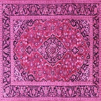 Ahgly Company Zatvoreni pravokutnik perzijske ružičaste tradicionalne prostirke, 2 '4 '