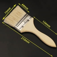 Drvena ručka četkica za boju roštilj četkica za četkicu