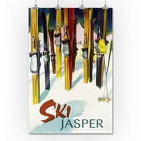 Jasper, Kanada, Ski, šarene skije