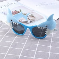 Creative Blue Ocean Paper Paper Naočale maske za fotografije Booth rekvizicije za djecu Rođendanski