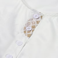 Julcc ženski povremeni ispis čipka za hladnu ramenu majica bluza