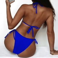 Bikinis kupaći kostim sportskih grudnjaka Stil Soft Cup Blue L