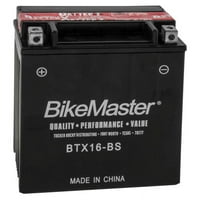 Bikemaster Održavanje bez baterije BTX16-BS za Suzuki VZR Boulevard M109R 2006-2017
