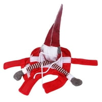 Cuoff odjeća za kućne ljubimce Božić smiješna odjeća ogrtač haljina ogrtač kaput pse ogrtači igračke