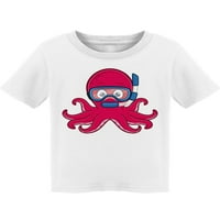 Octopus Scuba Diver Dizajn majica Toddler -Image by Shutterstock, Toddler