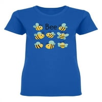 Pčela kolekcije dizajn oblikovane majice žene -Image by shutterstock, ženska XX-velika