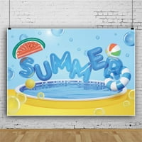 Ljetni bazen i stolnjak za zabavu za plažu ljeto rođendan Bazen