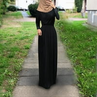Haljine za ženska haljina za samoreznjenje Abaya Flowy Maxi rukava Kaftana ženska haljina za žensku