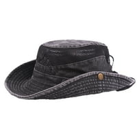 Sun Hat muški pamučni vez vizir mrežasta kašika šešira ribarsku šešir na otvorenom penjačkim kabine