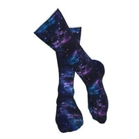 Universe Galaxy koljena Visoke čarape Topla za Wowne Muškarci Antislip zimske zadebljane čarape za sportske