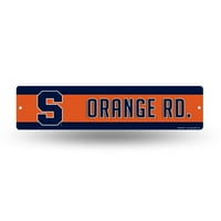 SIRACUSE NCAA Orange 16 Street znak za garažu, ured, pećinu ili bilo koji zid