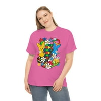 Retro autizma majica, košulja za podizanje svijesti o autizmu, šarene zagonetke, majica za uskrsnu dnevnu,