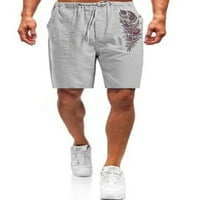 Avamo muškarci Ljetne kratke hlače Elastična stručna dna crta na plaži Kratke hlače Muške ravne noge