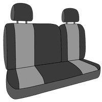 Caltrend Stražnji podijeljeni stražnji i čvrsti jastuk Neosupreme Seat poklopci za 2014.-Kia Forte - KA160-02NA Crveni umetak i ukrašavanje