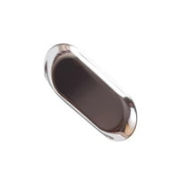 Tureclos metal za pohranu ručnika za ručnik ovalnog nehrđajućeg čelika Nakit za pladanj malih predmeta