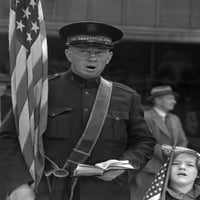 Propovjednik, 1939. Nsalvacijska vojska Propovjednik, San Francisco, Kalifornija. Fotografija, april