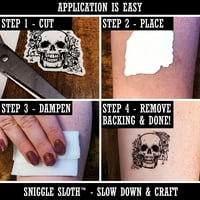 Buldog English Britanski pas Outline Voda otporna na privremenu tetovažu tetovaže lažna umjetnička zbirka