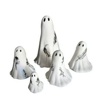 Slatke skulpture bijeli ukras za zabavu Halloween scene