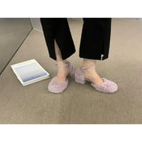 WAZSHOP ženske haljine cipele čipke udružene sandale gležnjače zaklopke sandale neslip flasufrove ležerne