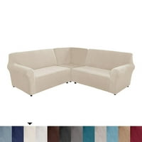 Ya na l Velvet Stretch Sofa Cover Corner Seck Secticl Couch zaštitnik