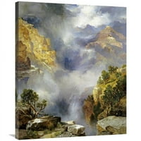 u. maglu u kanjonu Art Print - Thomas Moran