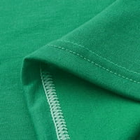 Buigttklop Nema granica Ženske odore za čišćenje Dan Svetog Patrika Želi Želi Green V-izrez T Majica