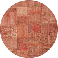 Ahgly Company u zatvorenom okruglom savremenim crvenim prostirkama za patchwork, 3 '