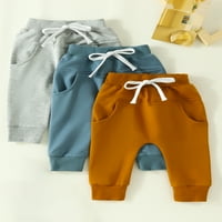 Sunost za dječje dječake Hlače dojenčad harem hlače Toddler Active Joggers Hlače Ležerne atletski pantalone