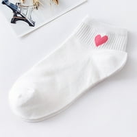 LeylayRay Snaga za kompresiju za žene Žene u obliku srca u obliku skejtborke Sock udobne čarape