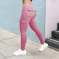 DrpGunly Work Lombers for Women Workwear Fitness High elastične teške joge Hlače Brze sušenje Trgovinske