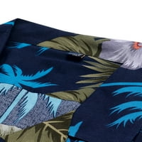 ALIMENS & GENTLE MENS-ove havajske majice za odmor na plaži Kratki rukav Aloha majica
