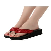 Kesitin ženska platforma klinovi flip-flops sandale na plaži modne papuče za ljetne tanko