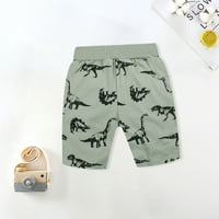 Baby Boy Shorts Casual Pants Toddler Hratke Summer Fashion Dinosaur Svemir MAN Hlače Dječačke hlače