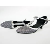 Prednjeg swalk-a latino cipele T-remenice sandale blistalne plesne cipele ballroom prozračne škarene