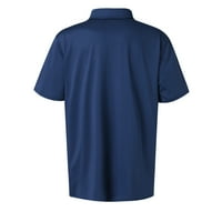 Vedolay polo majice za mens Quick-suhog performansi kratkih rukava polo majicu, plava 3xl