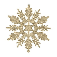 Zeceouar Božićne ukrase unutarnji na otvorenom na klirensu, snježna pahuljica Božićna dekoracija Božićno