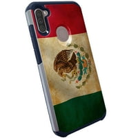 Hybrid Slim Telefonska futrola kompatibilna sa Motorolom Moto E - Vintage Mexico Flag