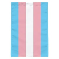 Transgender Trans Pride Zastava Originalna plava ružičasta bijela vrtna zastava