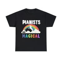 Pijanisti su čarobna majica uniznoj grafičkoj majici, veličina S-5XL