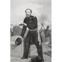 Posteranzi DPI general Q.a. Gillmore Union General u Američkom građanskom ratu od slikanja Alonso Chappel
