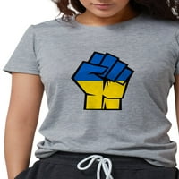 Cafepress - Stalak sa ukrajinskim majicom - Ženska tri-mješavina majica