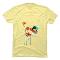 Sažetak Cvijeće Muška banana krem ​​žuta grafička grafika - Dizajn od strane ljudi s