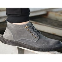 Daeful Muške zaštitne čizme otporne na radne čizme otporne na probijanje sigurnosne cipele lagani čelični