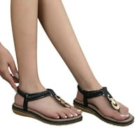 Dame gudačke ženske lupe casual plaže elastične boemske sandale cipele za žene ženske sandale