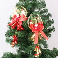 Vikakiooze božićno drvce viseći zvona Jingle privjesak za zabavu ukrasi Xmas