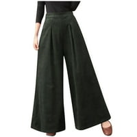 Caveitl ženske pantalone za gležnjeve za ljeto, ženska modna casual labave hlače u punoj dužini, čvrste