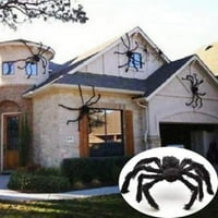Realistični dlakavi divovski pauk, pravi veliki lažni pauci za Halloween na otvorenom ukras kuća